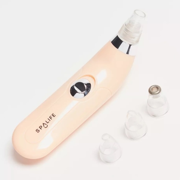 SpaLife Blackhead Extracting Pore Vacuum NIB Pink Great Gift or Stocking Stuffer - Picture 2 of 7